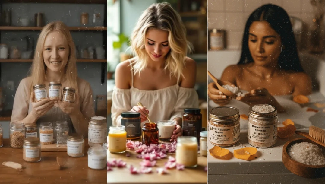 Collage con tres escenas del método Esencia Rentable