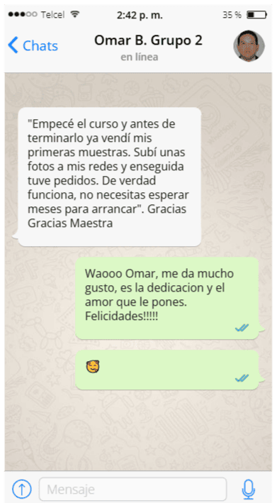 Feedback de WhatsApp 1
