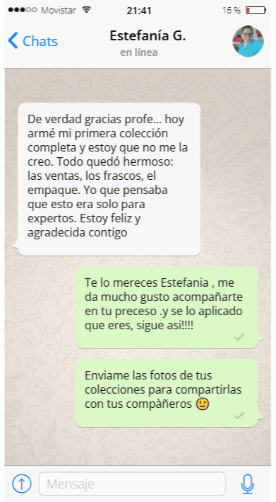 Feedback de WhatsApp 2