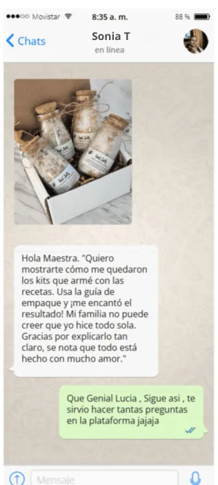 Feedback de WhatsApp 4